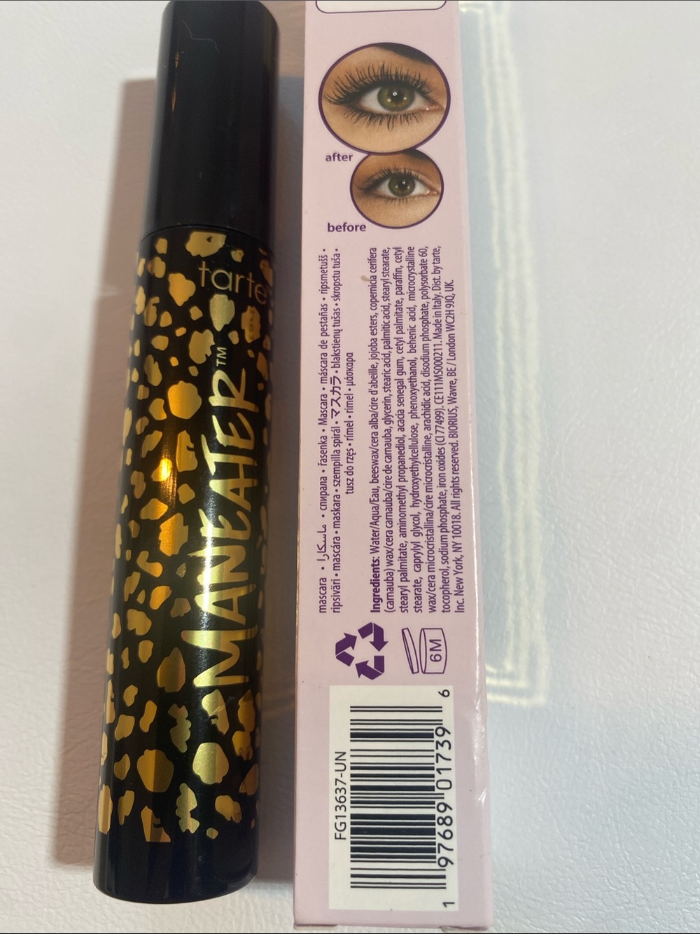 tarte MANEATER Mascara — Black